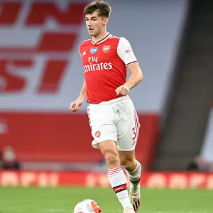 Arsenal's Kieran Tierney at Empty Emirates: Arsenal vs Liverpool, Premier League 2019-2020