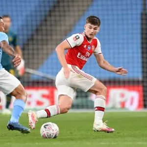 Arsenal's Kieran Tierney Faces Off Against Manchester City in FA Cup Semi-Final Showdown