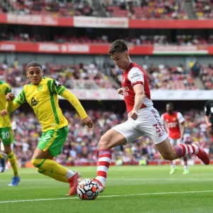 Arsenal's Kieran Tierney Faces Off Against Norwich's Max Aarons in Premier League Clash Arsenal's Kieran Tierney Faces Off Against Norwich's Max Aarons in Premier League Clash