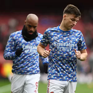 Arsenal's Kieran Tierney Gears Up for Arsenal v Leicester City Clash (2021-22)