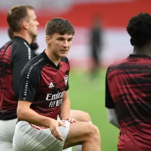 Arsenal's Kieran Tierney Gears Up for Empty Emirates: Arsenal vs. Liverpool, Premier League 2019-20 Arsenal's Kieran Tierney Gears Up for Empty Emirates: Arsenal vs. Liverpool, Premier League 2019-20