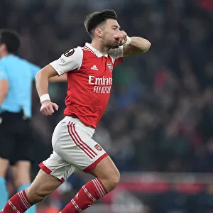 Arsenal's Kieran Tierney Scores the Winning Goal in Europa League Triumph over FC Zurich (2022-23)