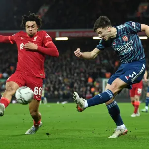 Arsenal's Kieran Tierney vs. Liverpool's Trent Alexander-Arnold: A Carabao Cup Semi-Final Showdown