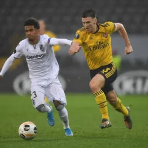 Arsenal's Kieran Tierney vs Marcus Edwards: Intense Europa League Showdown Arsenal's Kieran Tierney vs Marcus Edwards: Intense Europa League Showdown