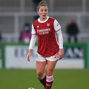 Arsenal's Kim Little in Action against Birmingham City Women in FA WSL Match