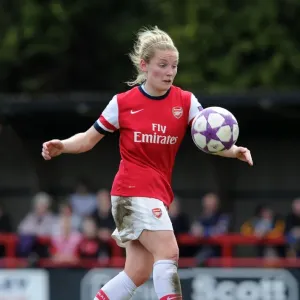 Arsenal's Kim Little in Action: UEFA Women's Champions League Semi-Final vs. VfL Wolfsburg (2013)