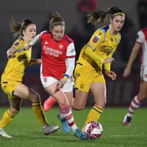 Arsenal's Kim Little Clashes with Reading Duo in FA WSL Battle