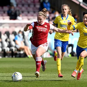 Arsenal's Kim Little Faces Off Against Brighton's Lee Geum-min in Empty FA WSL Match