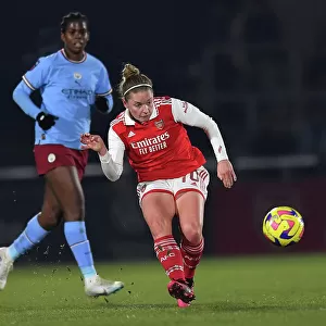 Arsenal's Kim Little Goes Head-to-Head with Manchester City in FA WSL Cup Semi-Final Clash