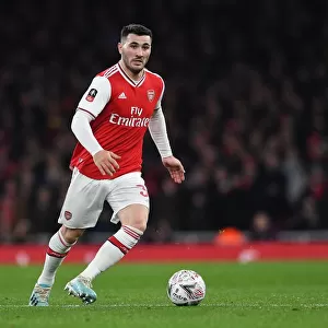 Arsenal's Kolasinac Stands Firm: Arsenal vs Leeds United in FA Cup Battle