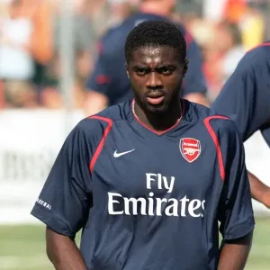 Arsenal's Kolo Toure Dominates in Pre-Season Victory: Arsenal 8-1 Schwadorf, Austria 2006