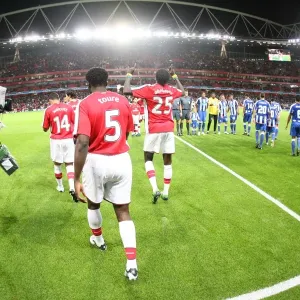 Arsenal's Kolo Toure Shines in 4-0 UEFA Champions League Victory over FC Porto at Emirates Stadium, 2008