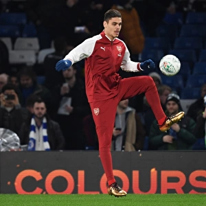 Arsenal's Konstantinos Mavropano Prepares for Carabao Cup Semi-Final Showdown against Chelsea
