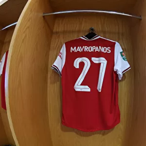 Arsenal's Konstantinos Mavropanos: Focus and Preparation before Arsenal vs Nottingham Forest, Carabao Cup 2019-20