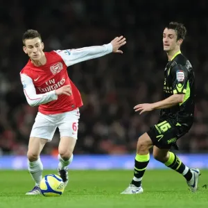 Arsenal's Koscielny Brakes Past Leeds Pugh in FA Cup Clash Arsenal's Koscielny Brakes Past Leeds Pugh in FA Cup Clash