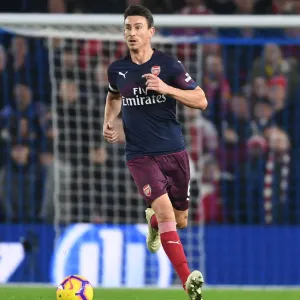 Arsenal's Koscielny Focuses in Intense Premier League Clash Against Brighton Arsenal's Koscielny Focuses in Intense Premier League Clash Against Brighton