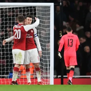 Arsenal's Koscielny and Mustafi: A Moment of Reflection after the Carabao Cup Semi-Final against Chelsea Arsenal's Koscielny and Mustafi: A Moment of Reflection after the Carabao Cup Semi-Final against Chelsea