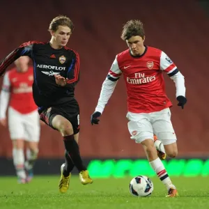 Arsenal's Kris Olsson Outpaces CSKA's Khurtsidze in NextGen Series Quarterfinal