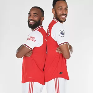 Arsenal's Lacazette and Aubameyang Unite at Arsenal's 2019-2020 Pre-Season Training