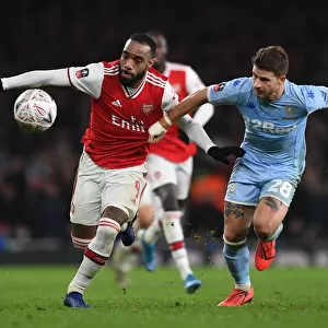 Arsenal's Lacazette Clashes with Leeds Berardi in FA Cup Showdown