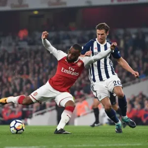 Arsenal's Lacazette Faces Off Against West Brom's Krychowiak in Premier League Showdown Arsenal's Lacazette Faces Off Against West Brom's Krychowiak in Premier League Showdown