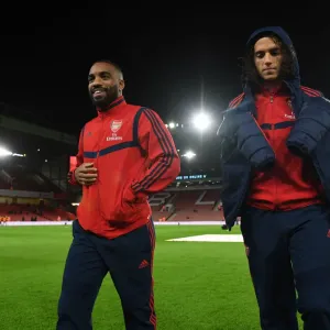 Arsenal Lacazette and Guendouzi Print