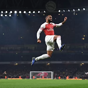 Arsenal's Lacazette Scores Fifth Goal in Emirates Victory over Bournemouth (2018-19)