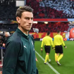 Arsenal's Laurent Koscielny Prepares for Stade Rennais Europa League Clash