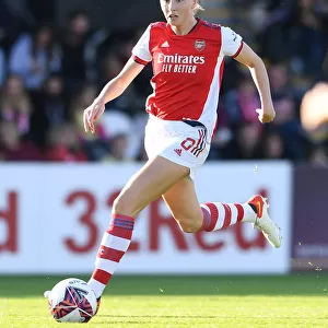 Arsenal's Leah Williamson in Action: Arsenal Women vs Everton Women, FA WSL 2021-22