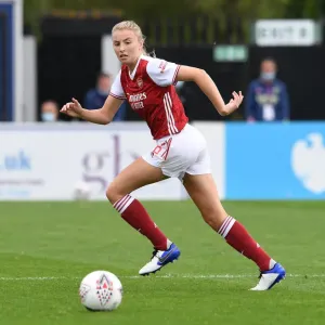 Arsenal's Leah Williamson in Action during FA WSL Match