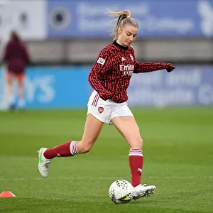 Arsenal's Leah Williamson Gears Up for West Ham Clash in Empty Meadow Park (FA WSL 2021)