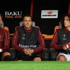Arsenal's Leno, Iliev, and Guendouzi Before Europa League Final Against Chelsea in Baku