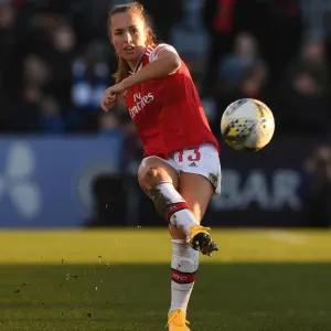 Arsenal's Lia Walti in Action: Arsenal Women vs Chelsea Women, FA WSL Match Arsenal's Lia Walti in Action: Arsenal Women vs Chelsea Women, FA WSL Match