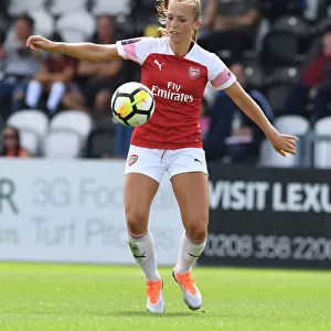 Arsenal's Lia Walti in Action: Arsenal Women vs West Ham United Women (2018-19)