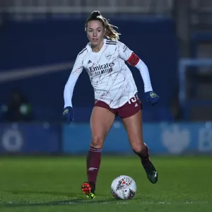 Arsenal's Lia Walti in Action at Chelsea Women's FA WSL Match