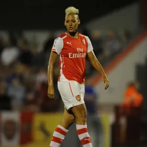 Arsenal's Lianne Sanderson in Action: Arsenal Ladies vs. Bristol Academy WSL Match Arsenal's Lianne Sanderson in Action: Arsenal Ladies vs. Bristol Academy WSL Match