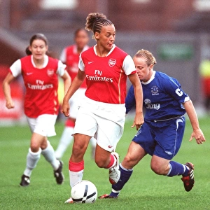 Arsenal's Lianne Sanderson Scores in 3:0 FA Community Shield Victory over Everton (2006)
