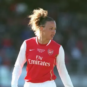 Arsenal's Lianne Sanderson Scores in UEFA Cup Victory over Umea IK Arsenal's Lianne Sanderson Scores in UEFA Cup Victory over Umea IK