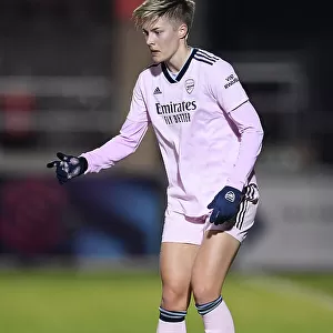 Arsenal's Lina Hurtig in Action during FA Women's Super League Match vs West Ham United