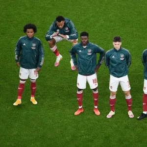 Arsenal's Line-Up: Willian, Gabriel, Partey, Tierney, Saka, Elneny vs Aston Villa (Premier League 2020-21)