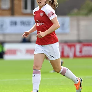 Arsenal's Lisa Evans in Action: Arsenal Women vs West Ham United Women (2018-19)