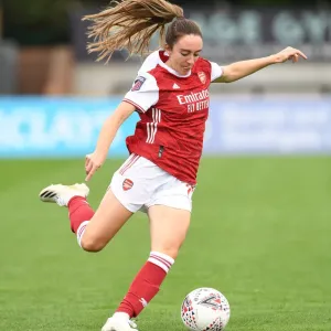 Arsenal's Lisa Evans in Action: Arsenal Women vs Reading Women, Barclays FA WSL Match