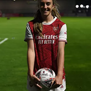 Arsenal's Lisa Evans Scores Hat-Trick in FA Cup Win Against Tottenham