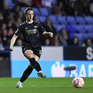 Arsenal's Lotte Wubben-Moy in Action against Reading in FA WSL Match