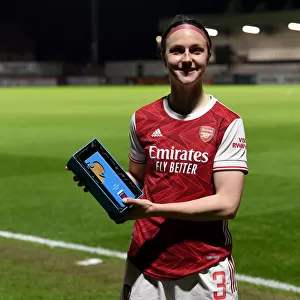 Arsenal's Lotte Wubben-Moy Named Man of the Match in Empty-Stand Arsenal Women's Super League Victory over Manchester United
