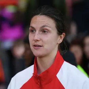 Arsenal's Lotte Wubben-Moy Reacts After Tottenham Hotspur vs Arsenal Women's Super League Clash