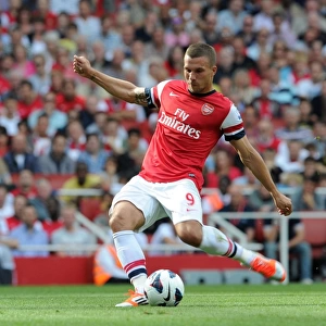 Arsenal's Lukas Podolski Scores Stunning Free-Kick: Arsenal 6-1 Southampton (Premier League, 2012-13)