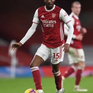 Arsenal's Maitland-Niles in Action against Burnley (Premier League 2020-21)