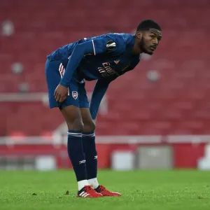 Arsenal's Maitland-Niles in Action against Rapid Wien in UEFA Europa League Arsenal's Maitland-Niles in Action against Rapid Wien in UEFA Europa League