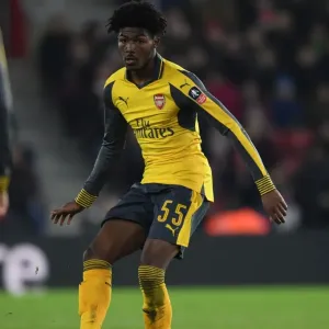 Arsenal's Maitland-Niles in FA Cup Action: Southampton vs Arsenal (2016-17)